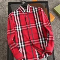 $38.00 USD Burberry Shirts Long Sleeved For Men #1402049