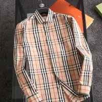 $38.00 USD Burberry Shirts Long Sleeved For Men #1402050