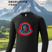 $42.00 USD Moncler T-Shirts Long Sleeved For Men #1402637
