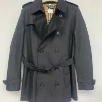 $205.00 USD Burberry Trench Coat Long Sleeved For Men #1403323