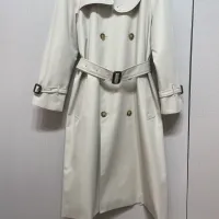 $202.00 USD Burberry Trench Coat Long Sleeved For Women #1403345