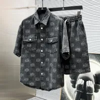 $82.00 USD LOEWE Tracksuits Short Sleeved For Men #1404304