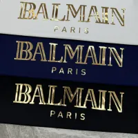 $76.00 USD Balmain T-Shirts Short Sleeved For Men #1405235