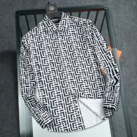 $38.00 USD Balmain Shirts Long Sleeved For Men #1405861