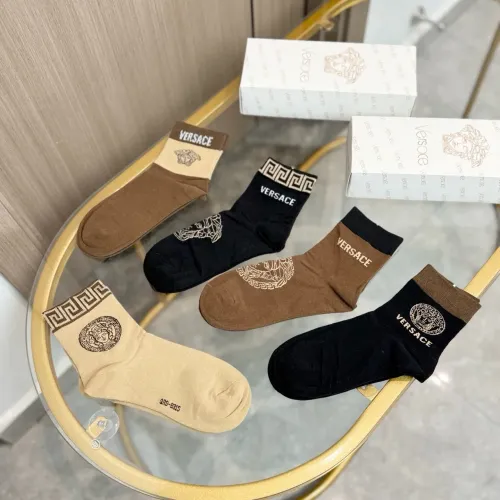 Replica Versace Socks #1407351 $25.00 USD for Wholesale
