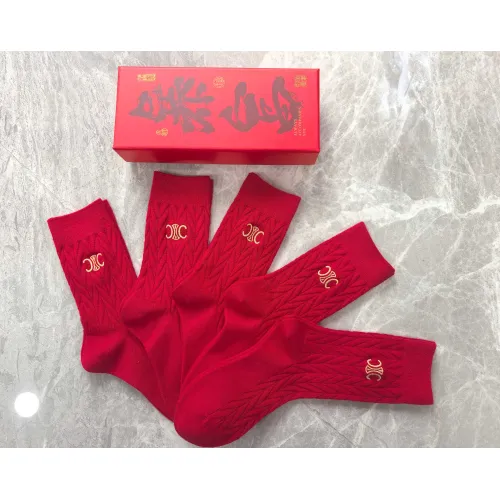 Replica Celine Socks #1407353 $29.00 USD for Wholesale