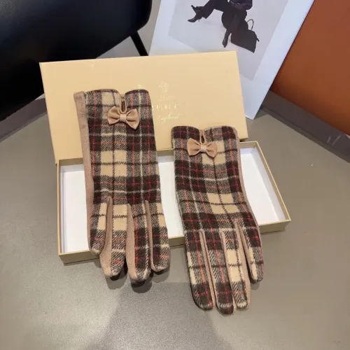 Replica Burberry Gloves #1407560 $38.00 USD for Wholesale