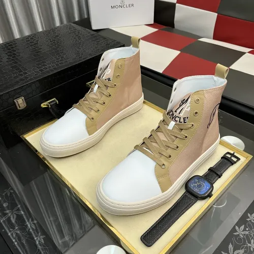 Replica Moncler High Tops Shoes For Men #1407838 $85.00 USD for Wholesale