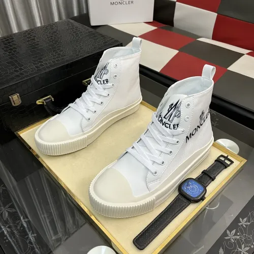 Replica Moncler High Tops Shoes For Men #1407840 $85.00 USD for Wholesale