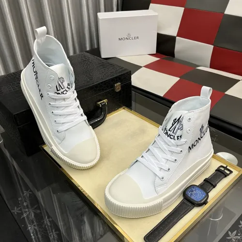 Replica Moncler High Tops Shoes For Men #1407840 $85.00 USD for Wholesale