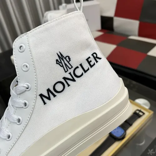 Replica Moncler High Tops Shoes For Men #1407840 $85.00 USD for Wholesale