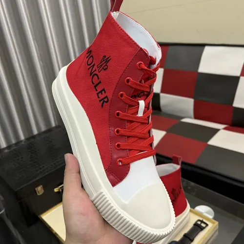 Replica Moncler High Tops Shoes For Men #1407846 $85.00 USD for Wholesale
