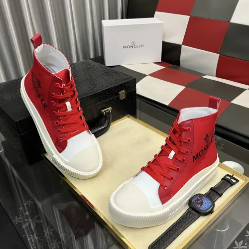 Replica Moncler High Tops Shoes For Men #1407846 $85.00 USD for Wholesale