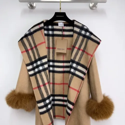 Replica Burberry Coats Long Sleeved For Women #1408328 $172.00 USD for Wholesale