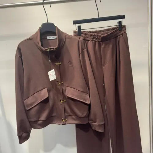 Replica LOEWE Tracksuits Long Sleeved For Women #1408570 $108.00 USD for Wholesale
