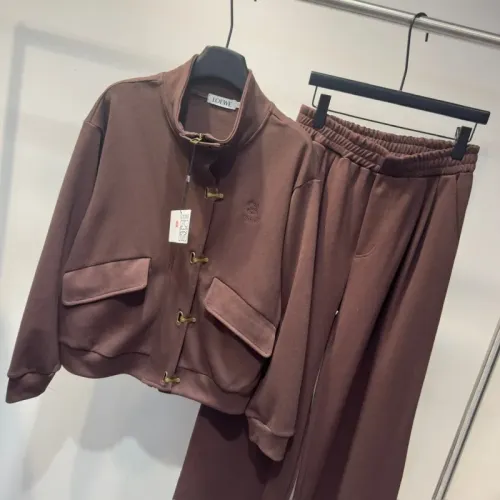 Replica LOEWE Tracksuits Long Sleeved For Women #1408570 $108.00 USD for Wholesale
