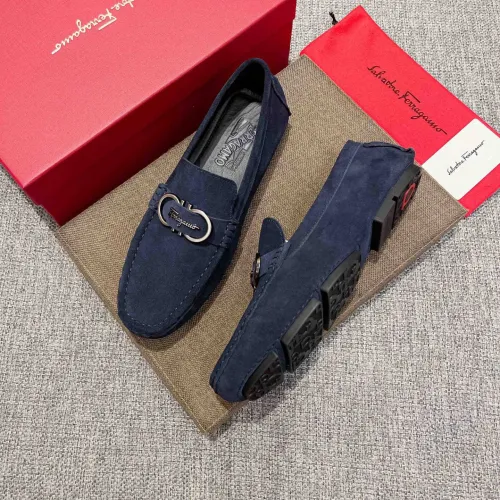 Salvatore Ferragamo Leather Shoes For Men #1408697