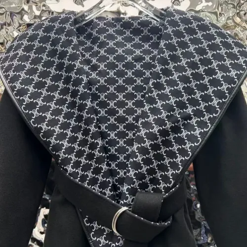 Replica Celine Coats Long Sleeved For Women #1408758 $100.00 USD for Wholesale