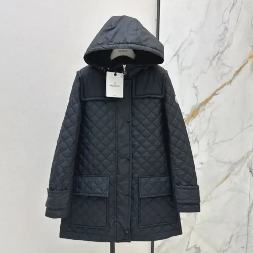 Moncler Coats Long Sleeved For Women #1408772