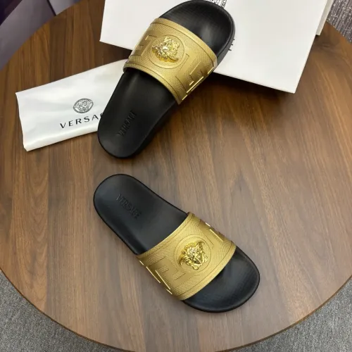 Replica Versace Slippers For Men #1408817 $48.00 USD for Wholesale