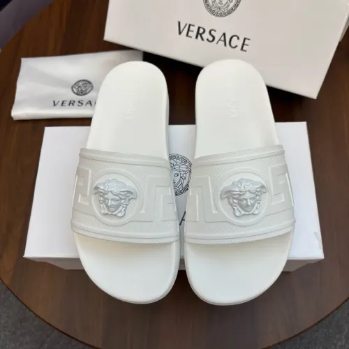 Replica Versace Slippers For Men #1408825 $48.00 USD for Wholesale