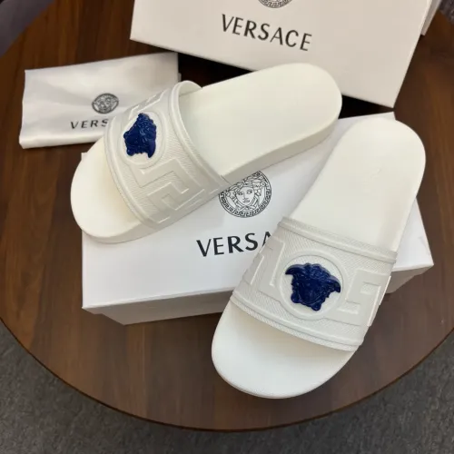 Replica Versace Slippers For Men #1408826 $48.00 USD for Wholesale