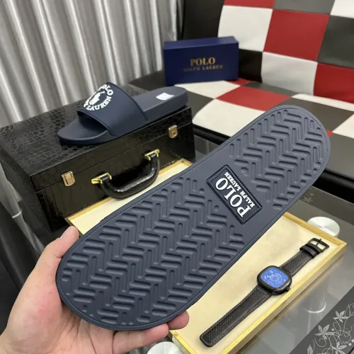 Replica Ralph Lauren Polo Slippers For Men #1408854 $42.00 USD for Wholesale