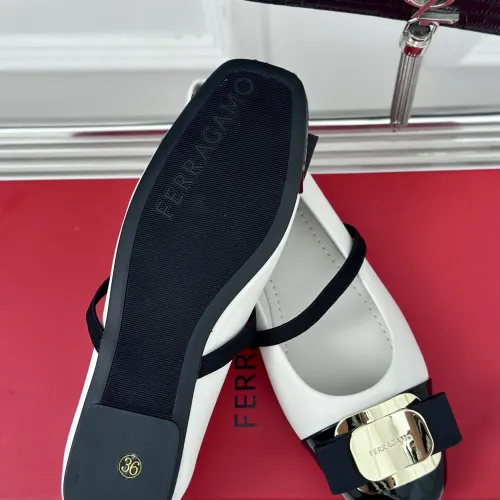 Replica Salvatore Ferragamo Flat Shoes For Women #1408909 $102.00 USD for Wholesale