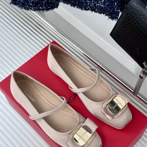 Replica Salvatore Ferragamo Flat Shoes For Women #1408911 $102.00 USD for Wholesale