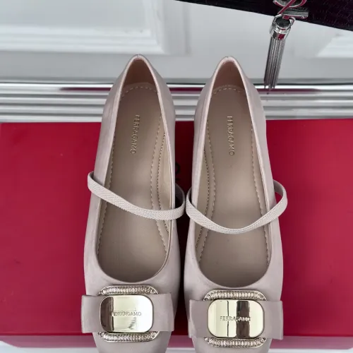 Replica Salvatore Ferragamo Flat Shoes For Women #1408911 $102.00 USD for Wholesale