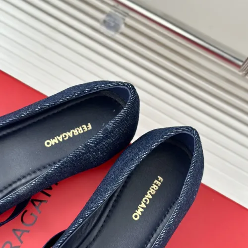 Replica Salvatore Ferragamo Flat Shoes For Women #1408913 $102.00 USD for Wholesale
