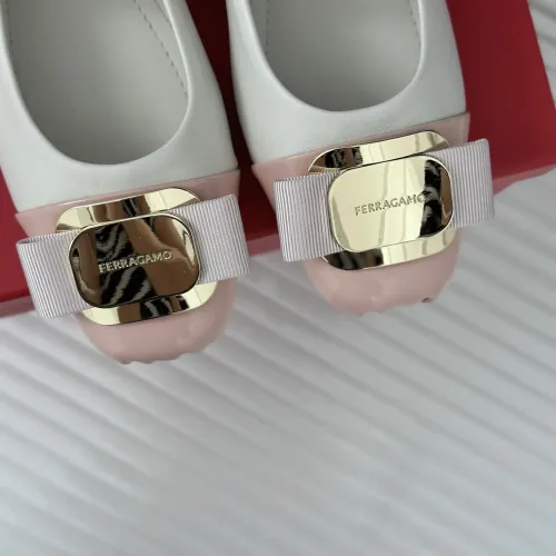 Replica Salvatore Ferragamo Flat Shoes For Women #1408916 $105.00 USD for Wholesale