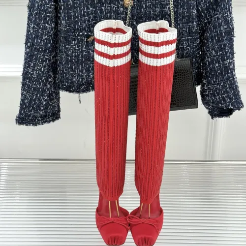 Replica Christian Louboutin Boots For Women #1408942 $150.00 USD for Wholesale