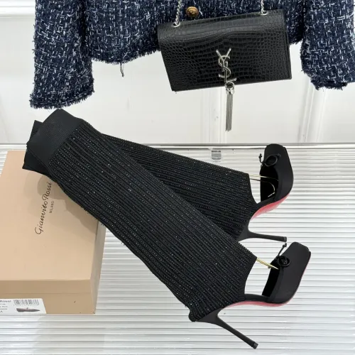 Replica Christian Louboutin Boots For Women #1408943 $150.00 USD for Wholesale