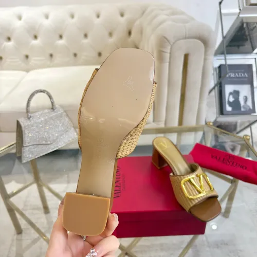 Replica Valentino Slippers For Women #1409017 $85.00 USD for Wholesale