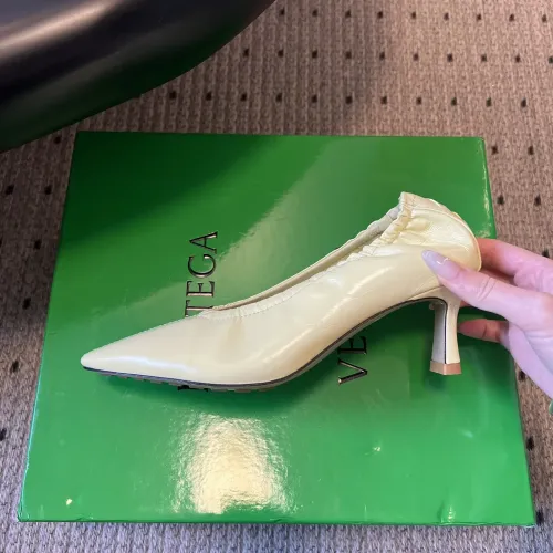 Replica Bottega Veneta BV High-heeled Shoes For Women #1409089 $122.00 USD for Wholesale