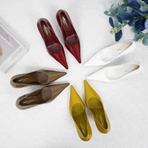 Replica Yves Saint Laurent YSL High-Heeled Shoes For Women #1409125 $105.00 USD for Wholesale