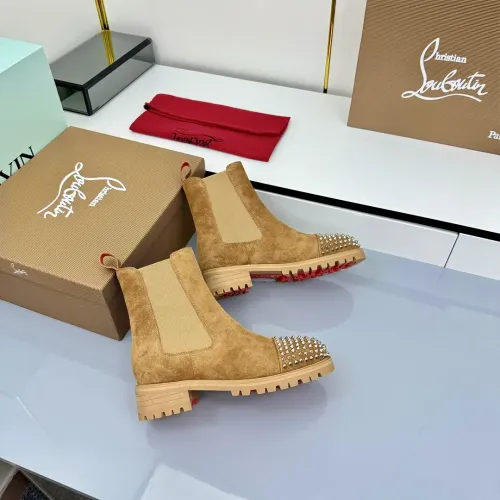 Replica Christian Louboutin Boots For Women #1409218 $128.00 USD for Wholesale