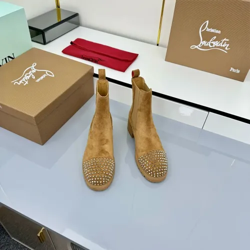 Replica Christian Louboutin Boots For Women #1409218 $128.00 USD for Wholesale