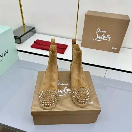 Replica Christian Louboutin Boots For Women #1409218 $128.00 USD for Wholesale