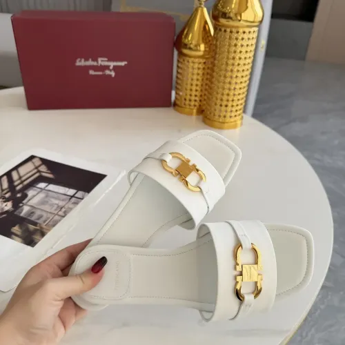 Replica Salvatore Ferragamo Slippers For Women #1409338 $82.00 USD for Wholesale