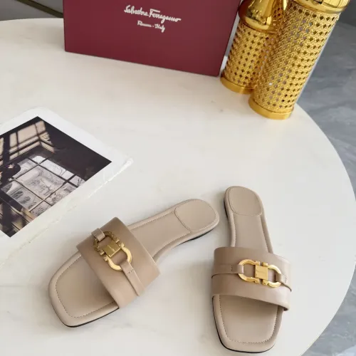 Replica Salvatore Ferragamo Slippers For Women #1409340 $82.00 USD for Wholesale