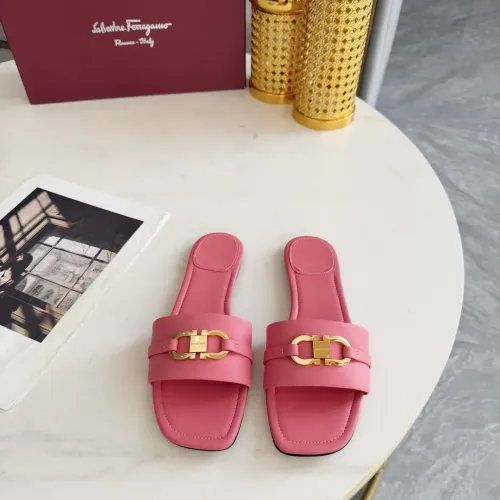 Replica Salvatore Ferragamo Slippers For Women #1409342 $82.00 USD for Wholesale