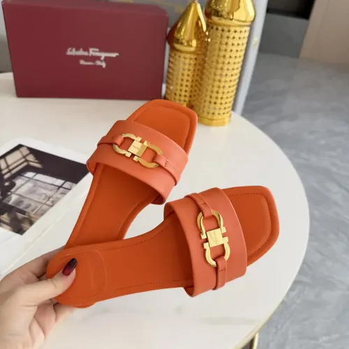 Replica Salvatore Ferragamo Slippers For Women #1409344 $82.00 USD for Wholesale
