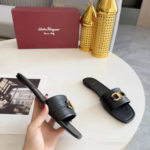 Replica Salvatore Ferragamo Slippers For Women #1409347 $82.00 USD for Wholesale