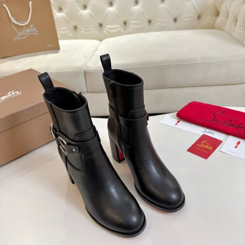 Replica Christian Louboutin Boots For Women #1409402 $115.00 USD for Wholesale