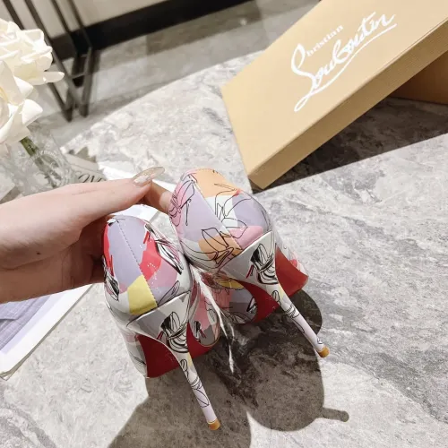 Replica Christian Louboutin High-heeled shoes For Women #1409506 $98.00 USD for Wholesale