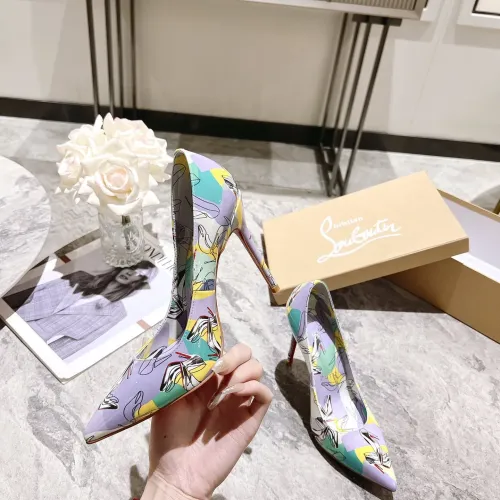 Replica Christian Louboutin High-heeled shoes For Women #1409507 $98.00 USD for Wholesale