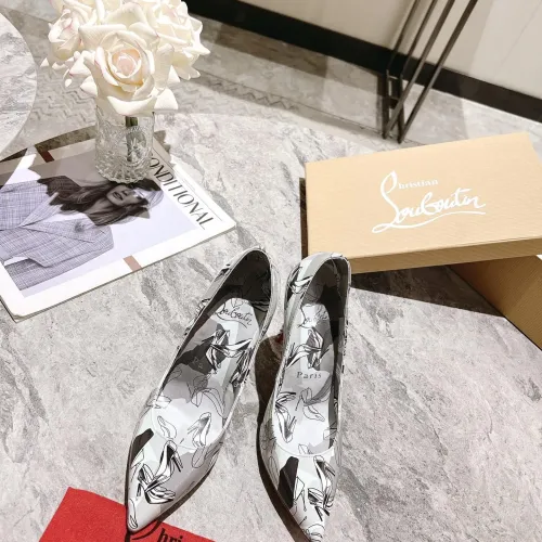Replica Christian Louboutin High-heeled shoes For Women #1409508 $98.00 USD for Wholesale