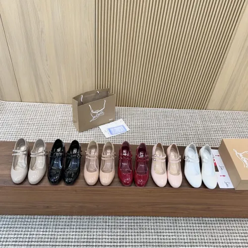 Replica Christian Louboutin High-heeled shoes For Women #1409523 $102.00 USD for Wholesale